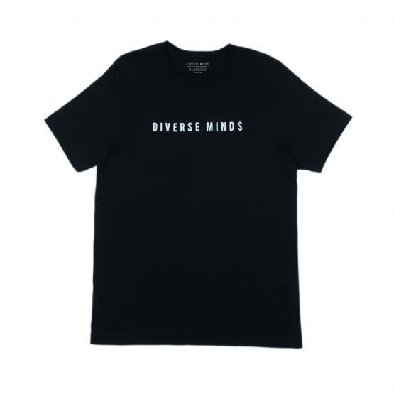 Diverse Minds black shirt